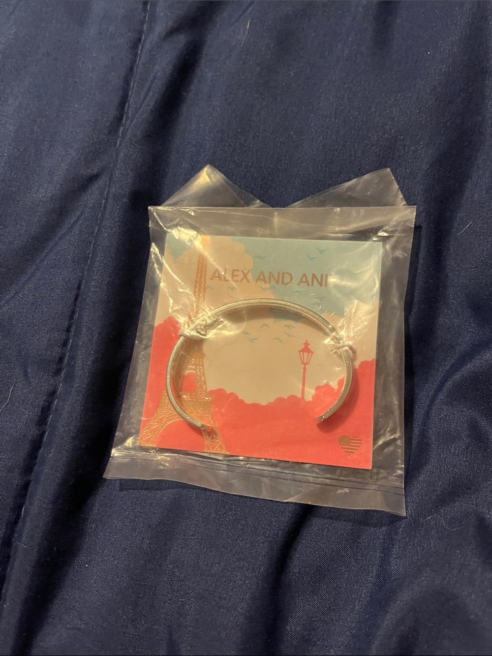 Alex and Ani Silver Open Cuff Bracelet